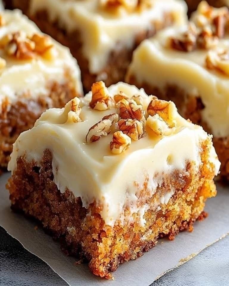 Ultimate Decadent Carrot Cake Bars with Cream Cheese Frosting