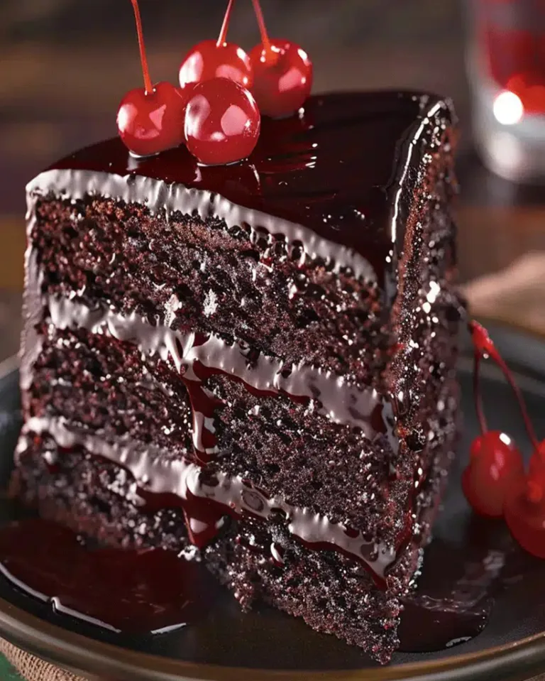 Ultimate Decadent Chocolate Cherry Cake – Ready in 30 Minutes