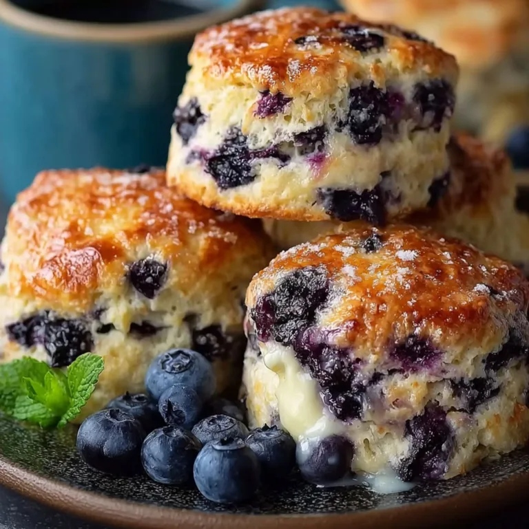 Easy Fluffy Blueberry Biscuits Ready in 30 Minutes