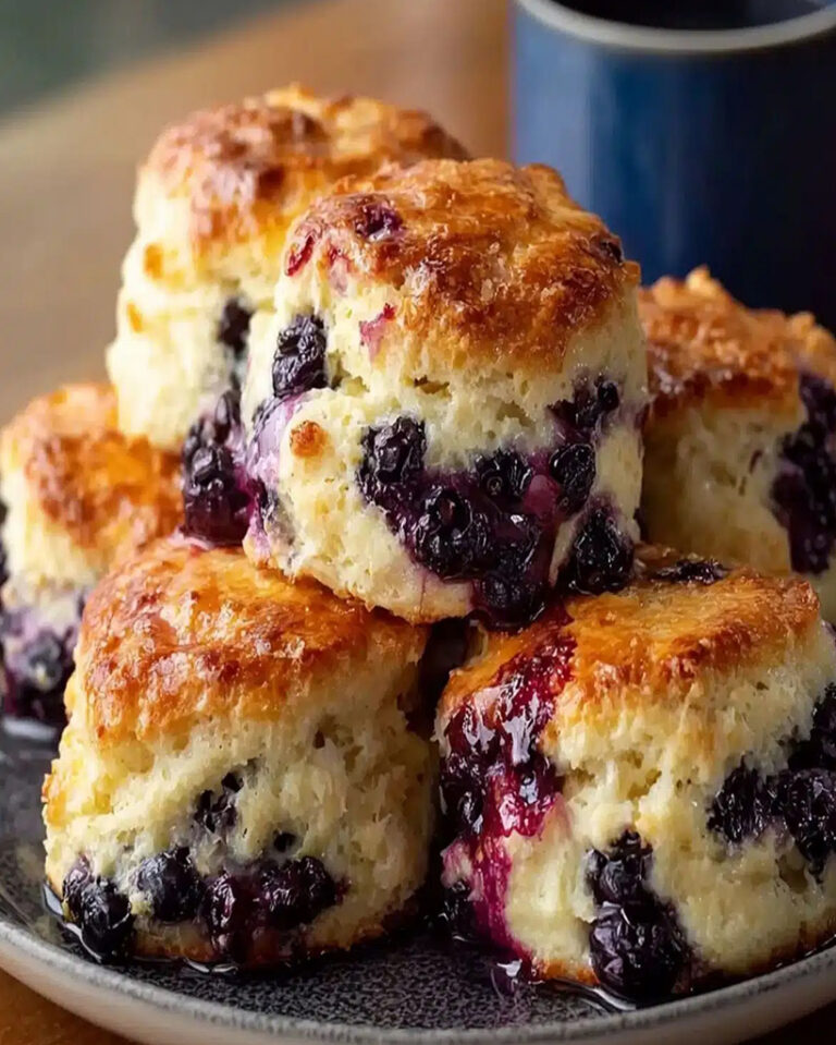 Easy Fluffy Blueberry Biscuits Ready in 30 Minutes