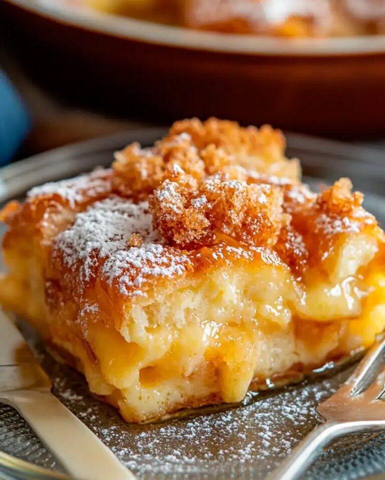 Easy French Toast Casserole with Croissants Ready in 30 Minutes