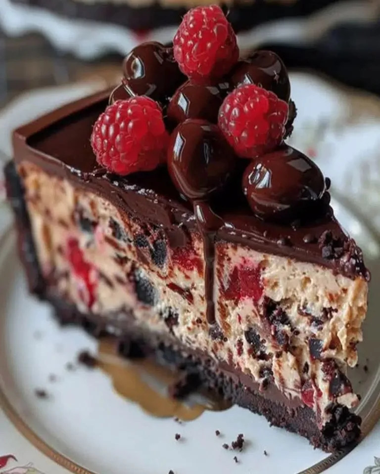 Ultimate Heavenly Black Forest Cheesecake – No-Bake Delight