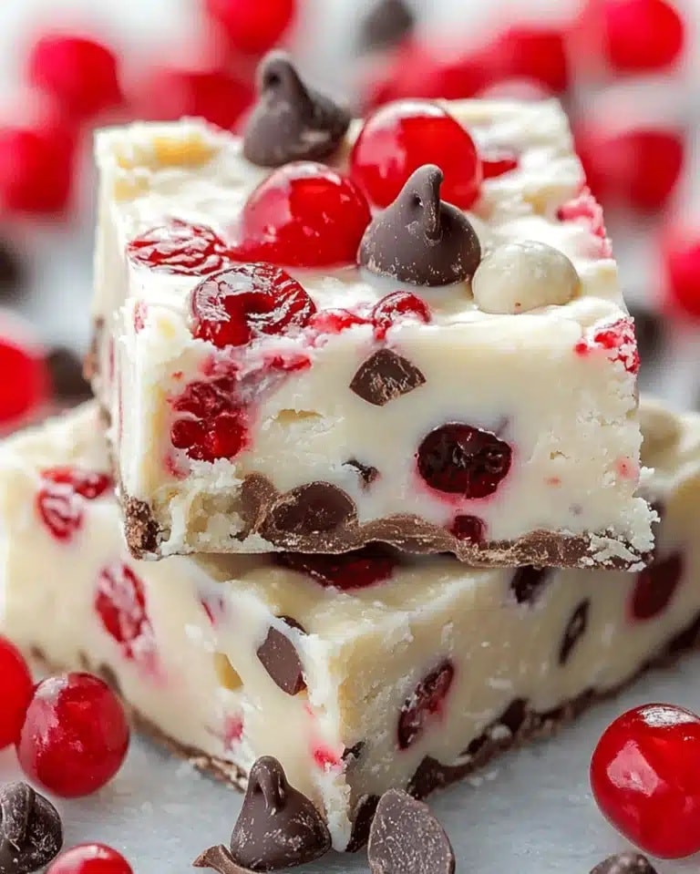 Ultimate Heavenly Cherry Garcia Fudges Ready in 30 Minutes