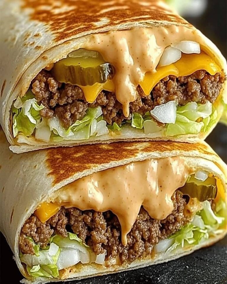 Homemade Big Mac Wraps with Special Sauce Ready in 30 Minutes
