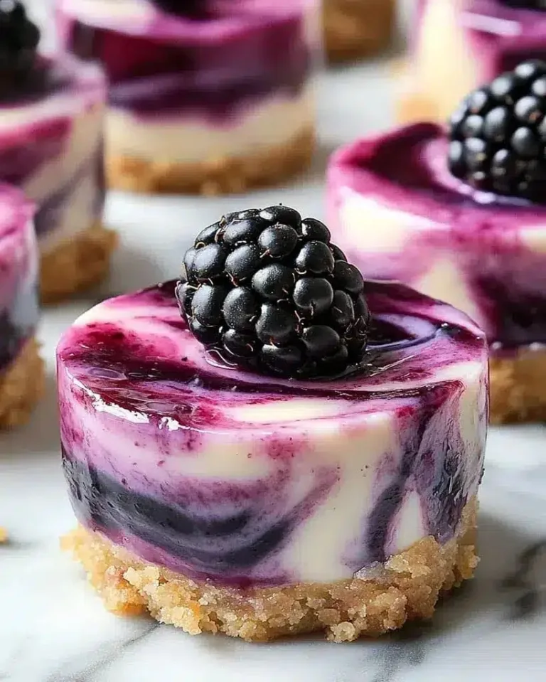 Best Blackberry Mini Cheesecakes – Ready in Just 30 Minutes