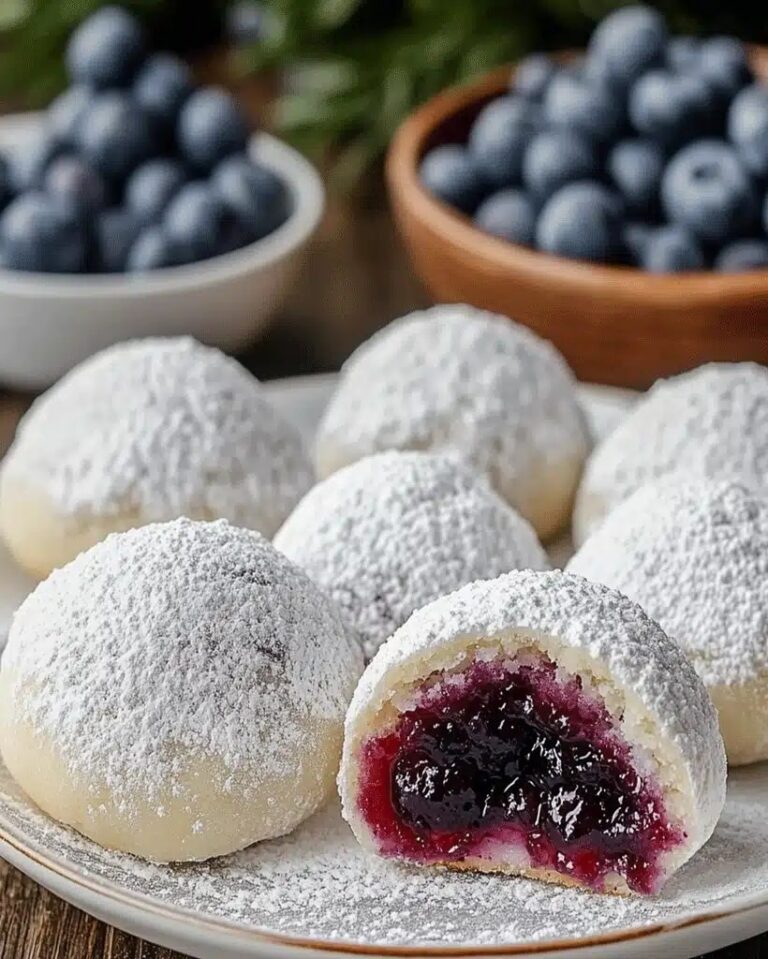 Best Irresistible Blueberry Almond Snowball Cookies Ready in 30 Minutes