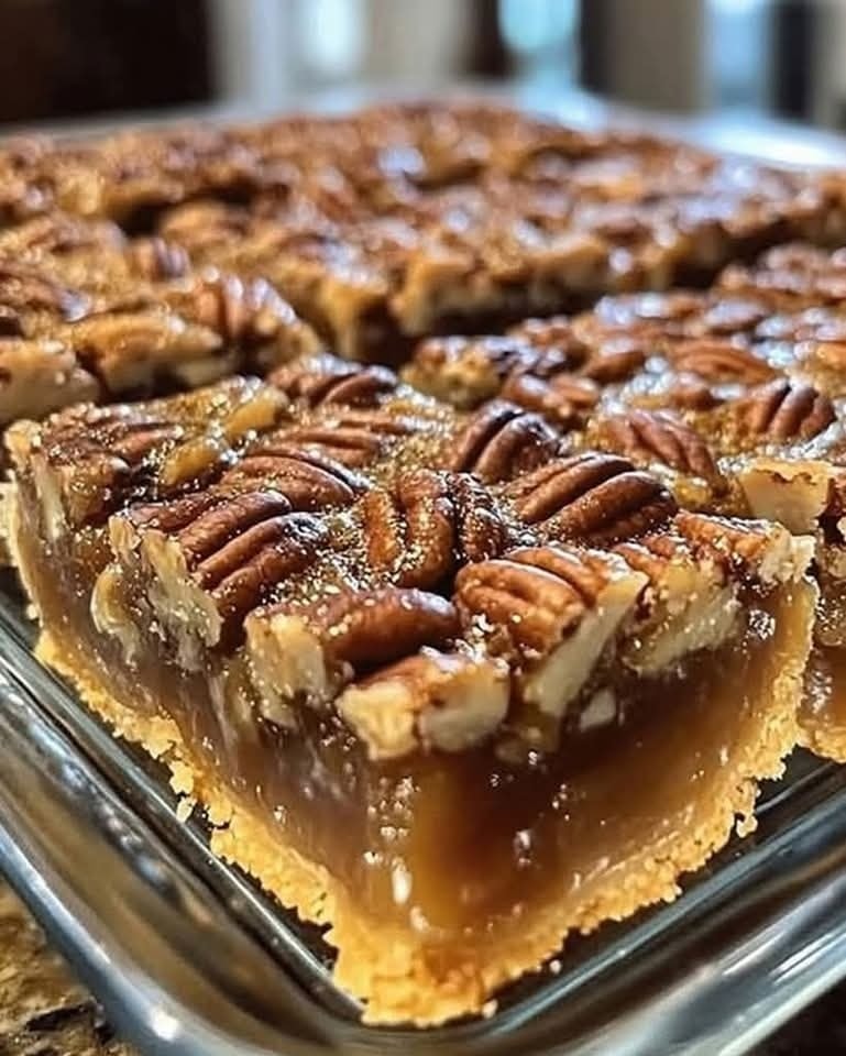 Easy Lazy Girl Pecan Pie Bars Ready in 30 Minutes