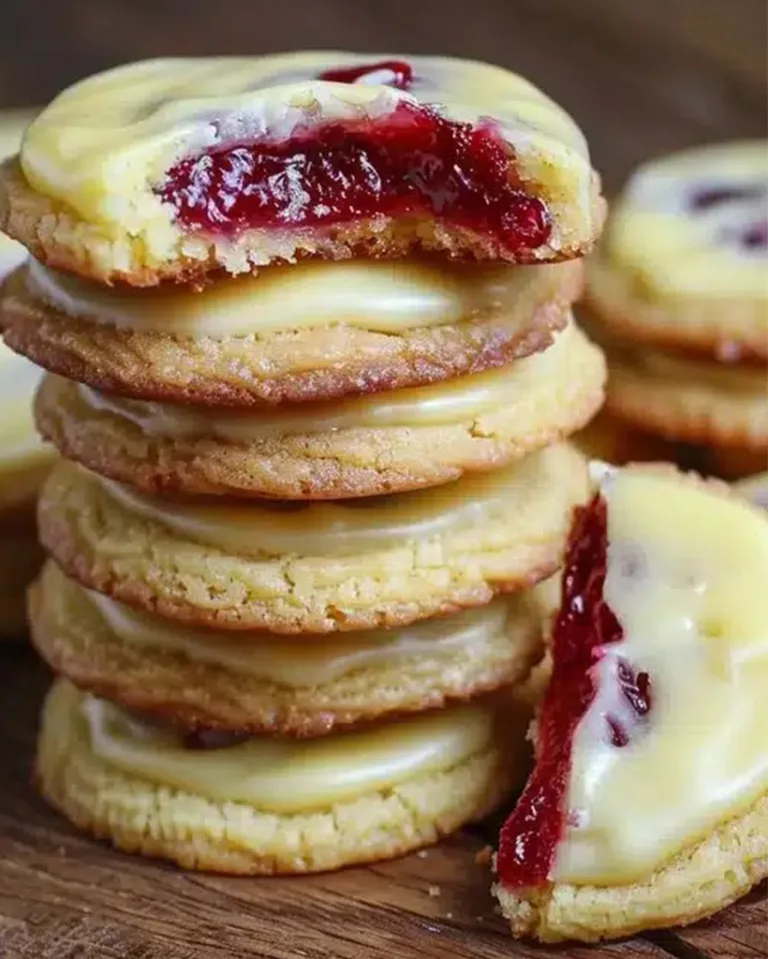 Easy Lemon Raspberry Swirl Cheesecake Recipe (No-Bake)