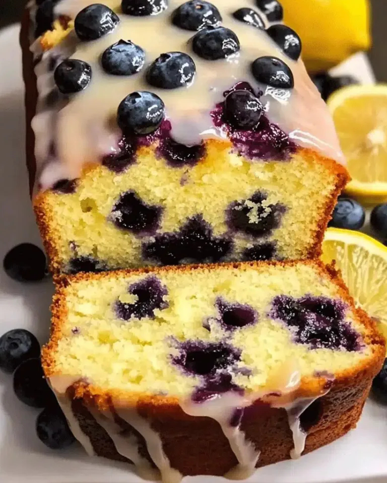 Easy Luscious Lemon Blueberry Pound Cake Ready in 30 Minutes