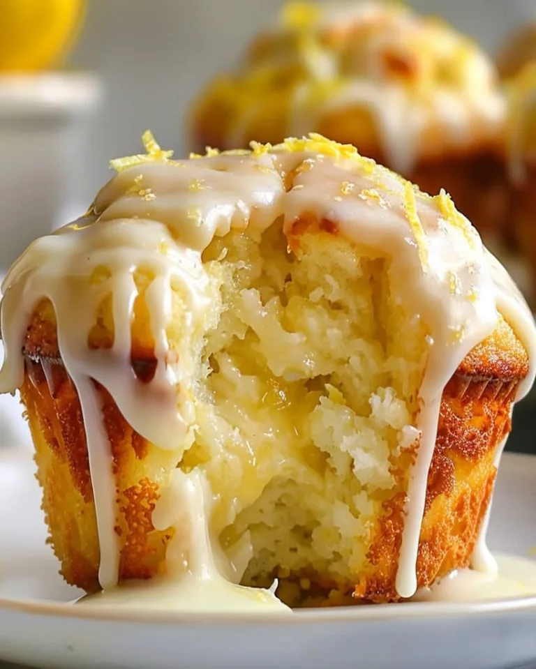 Easy Luscious Lemon Cream Cheese Muffins Ready in 30 Minutes