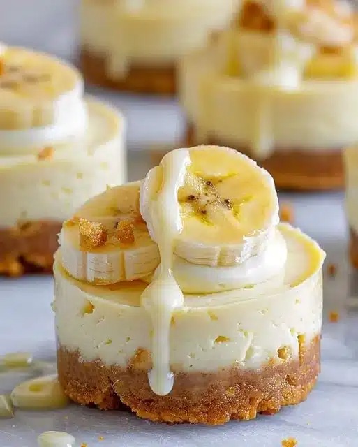 Easy Mini Banana Pudding Cheesecakes – Ready in 30 Minutes