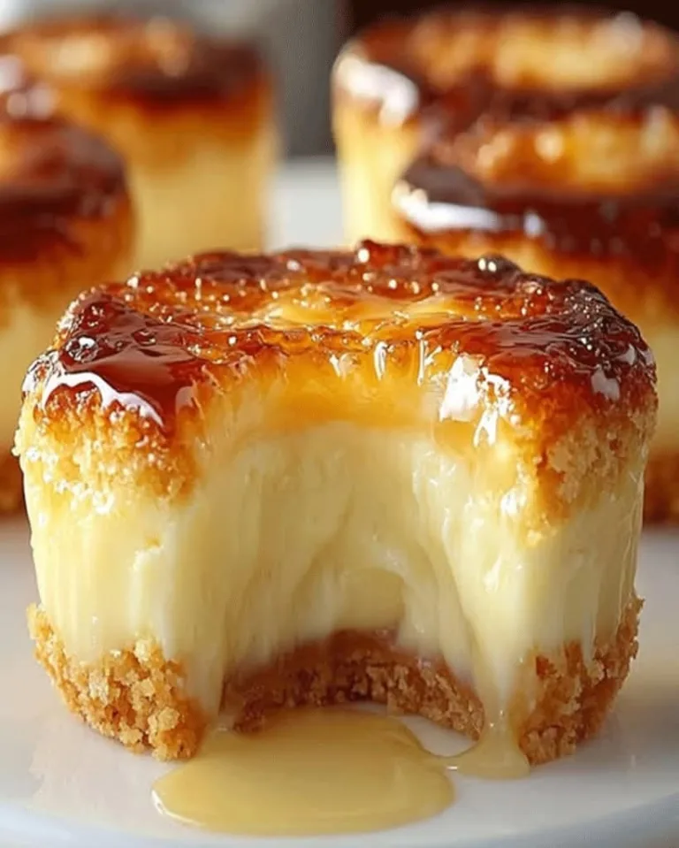 Easy Mini Crème Brûlée Cheesecakes Ready in 30 Minutes