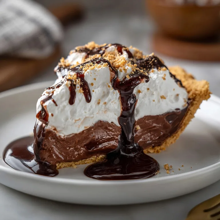 Easy No-Bake Hershey Pie Ready in 30 Minutes