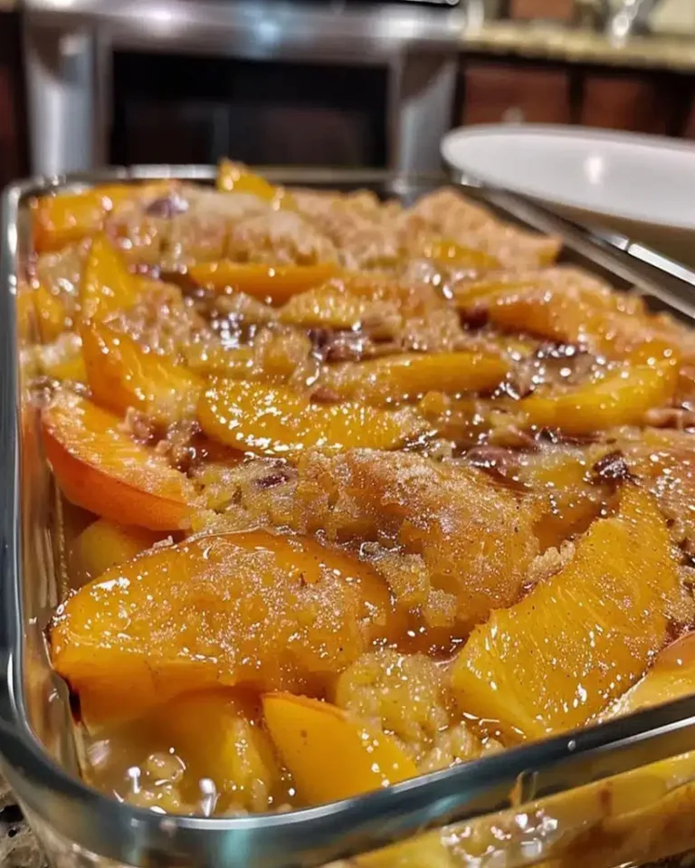 Classic Old-Fashioned Peach Cobbler Recipe – Family Favorite