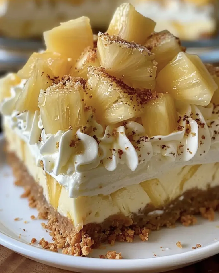 Ultimate Pineapple Cheesecake Recipe – No-Bake Delight