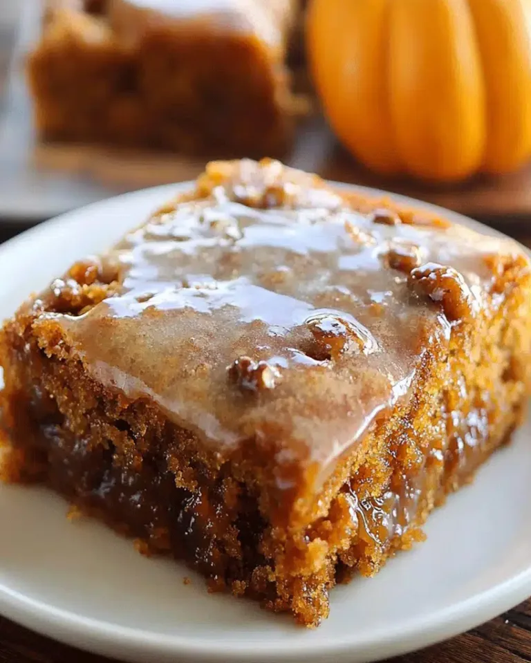 Easy Pumpkin Honey Bun Cake Ready in 30 Minutes