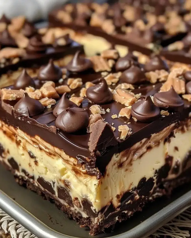 Best Reese’s Butterfinger Cheesecake Bars Ready in 30 Minutes