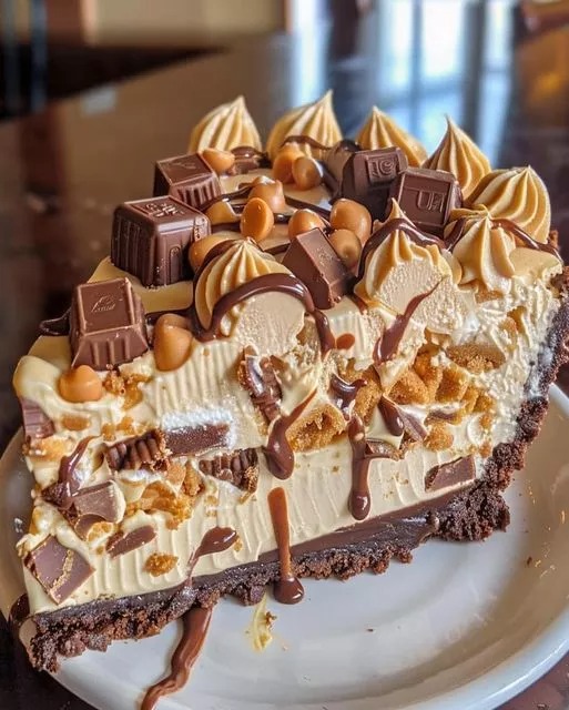 Ultimate Reese’s Peanut Butter Cup Cheesecake Recipe – No-Bake