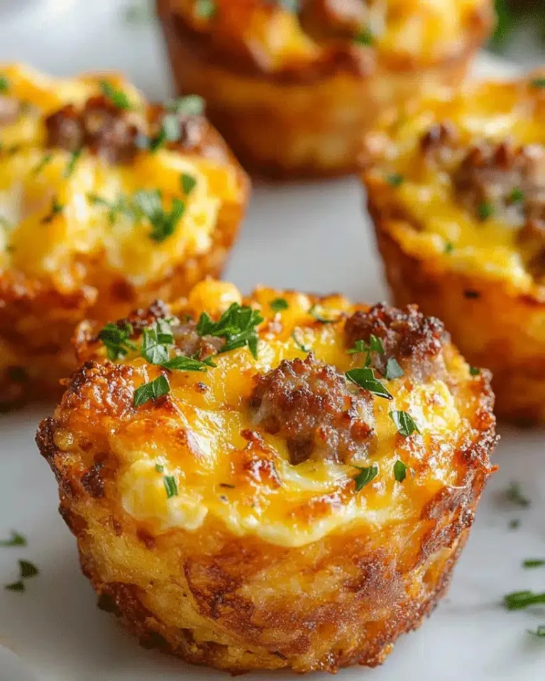 Easy Sausage, Egg, and Cheese Cups Ready in 30 Minutes