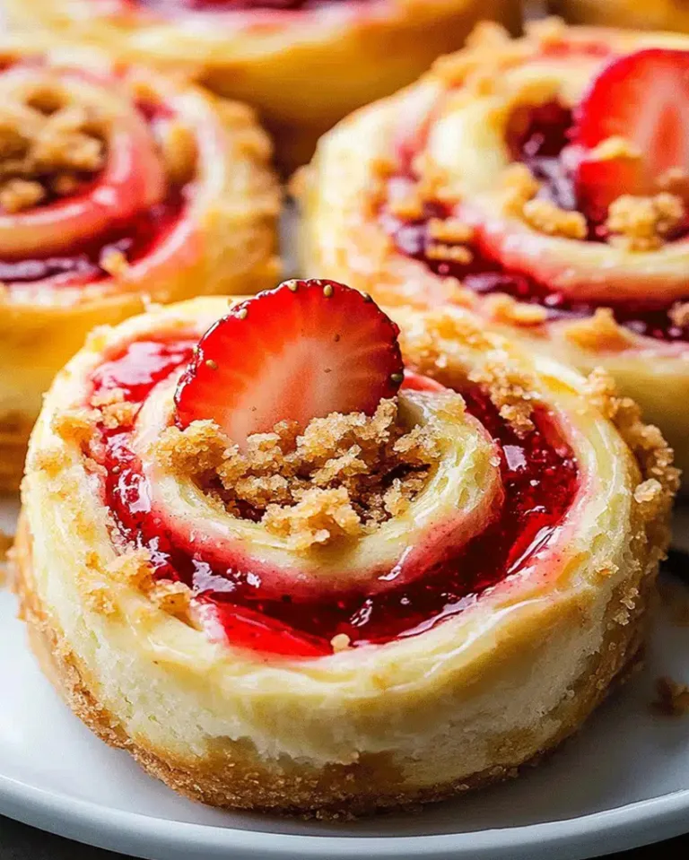 Easy Strawberry Cream Cheese Crumble Rolls Ready in 30 Minutes