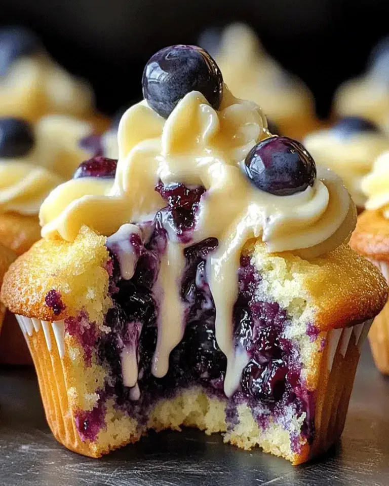 Easy White Chocolate Blueberry Cheesecake Cupcakes Ready in 30 Minutes