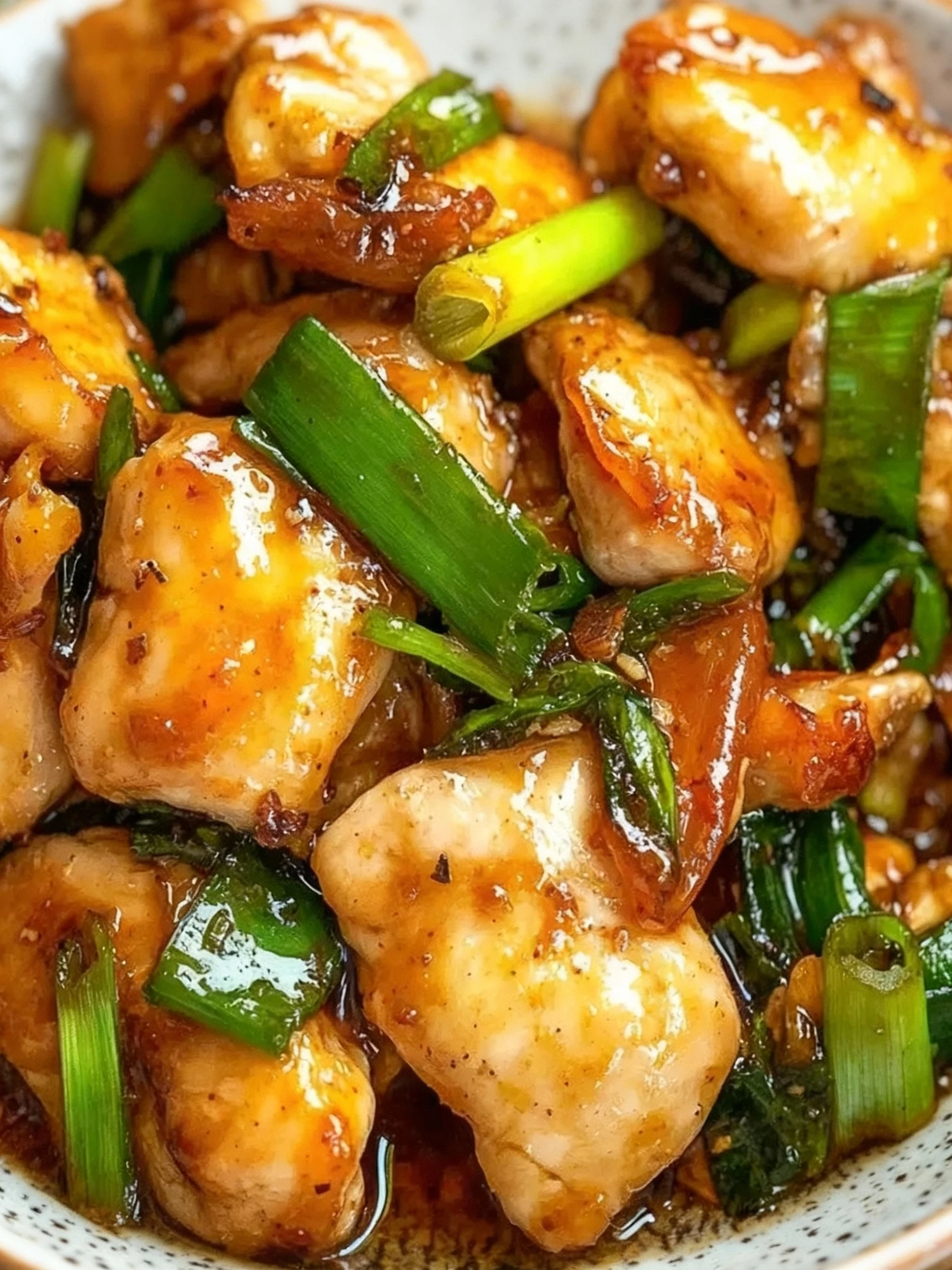 Asian-Inspired Scallion Chicken Stir-Fry Recipe finished
