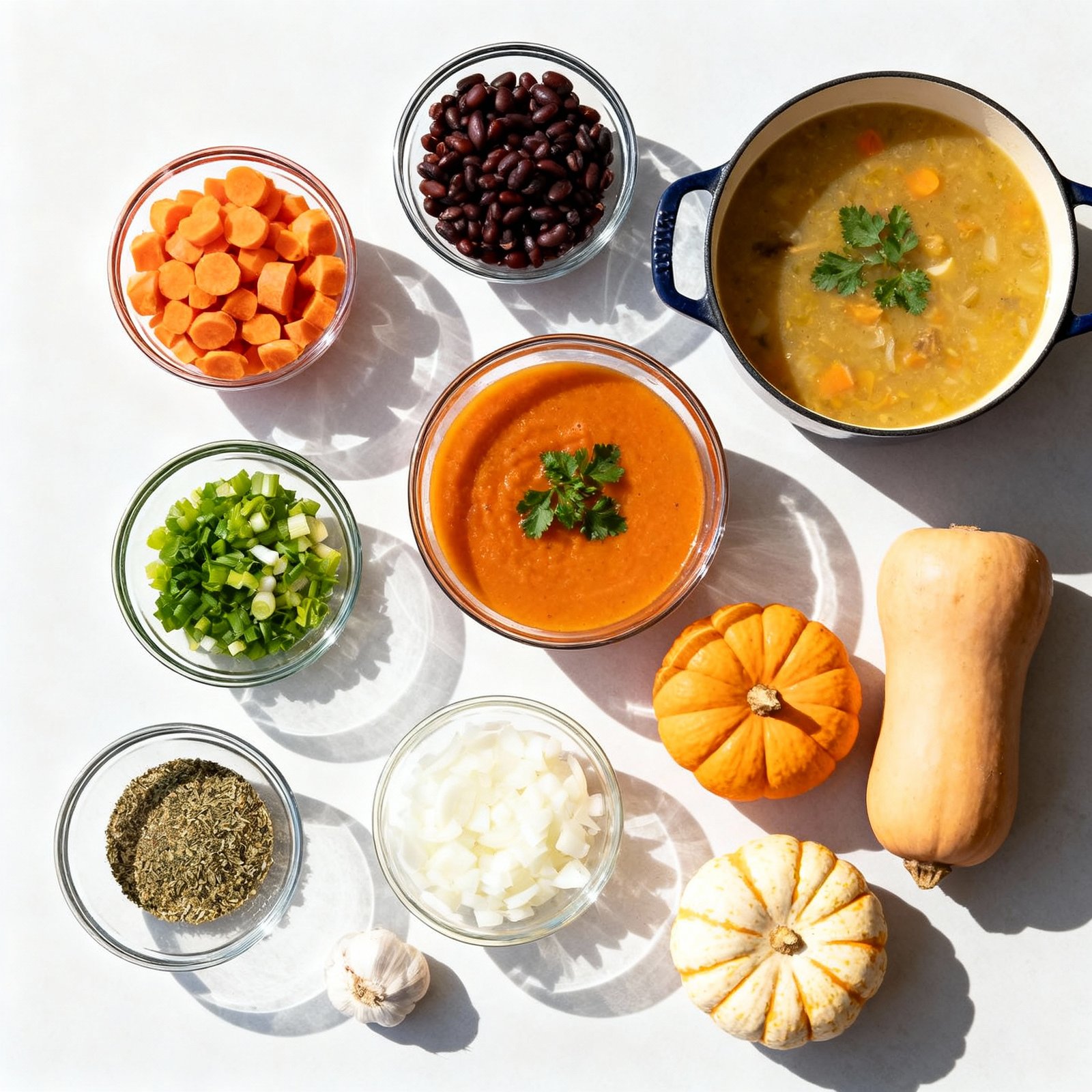Autumn is Here! Break Out the Dutch Oven and Make These Fall Soups! ingredients
