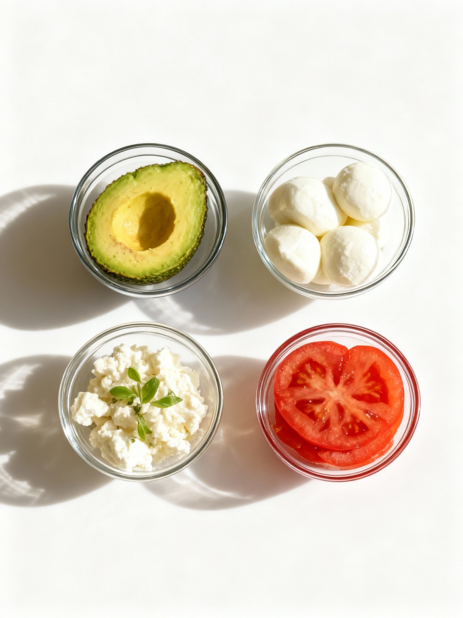 Avocado, Mozzarella, and Tomato Grilled Cheese Recipe ingredients