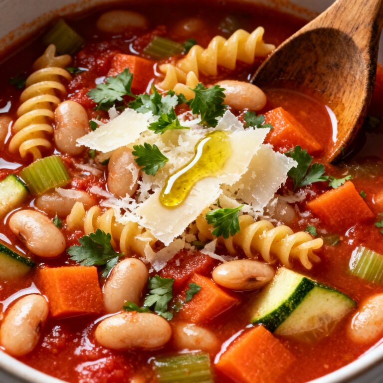 The Best Hearty Minestrone Soup