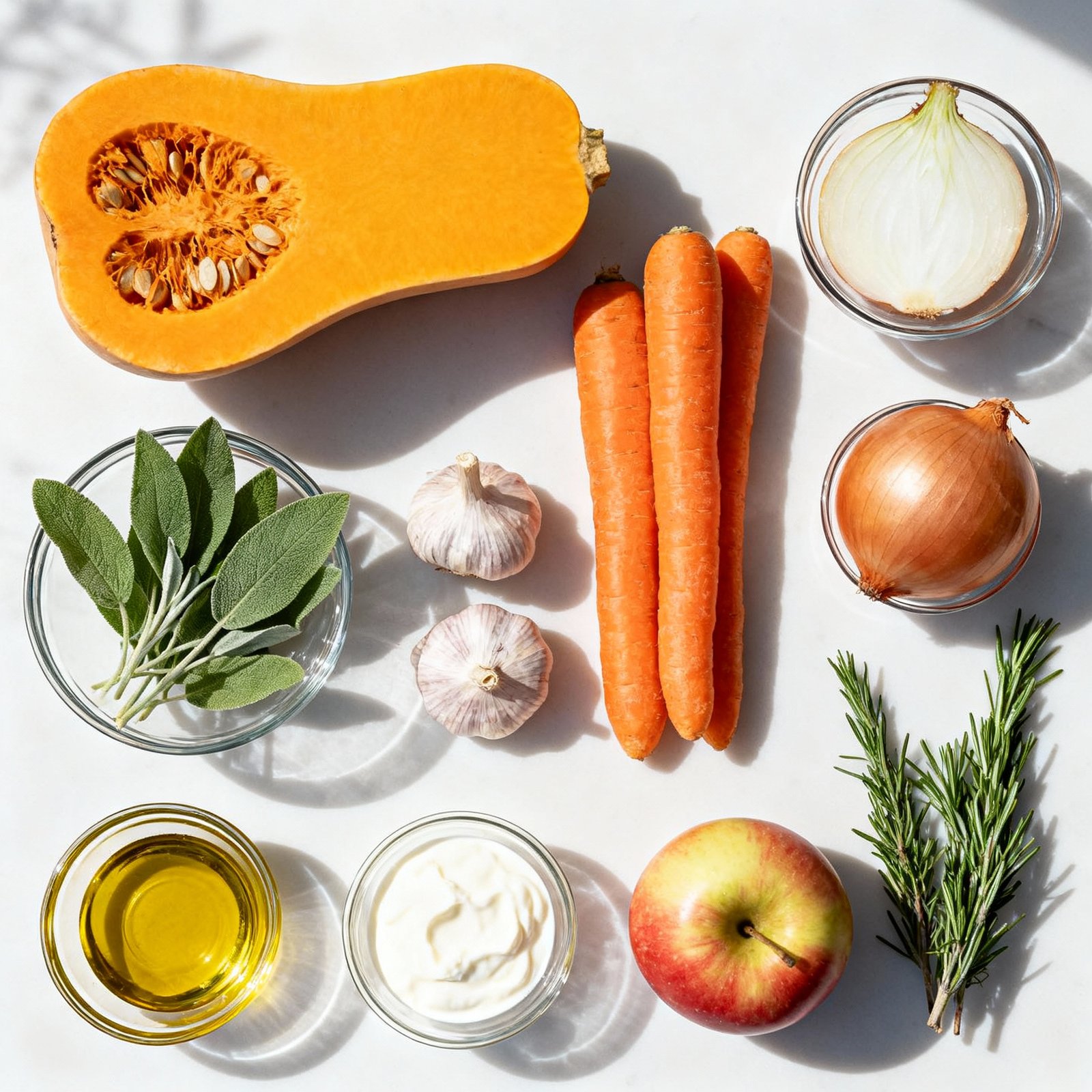 Best Squash Soup Recipe ingredients