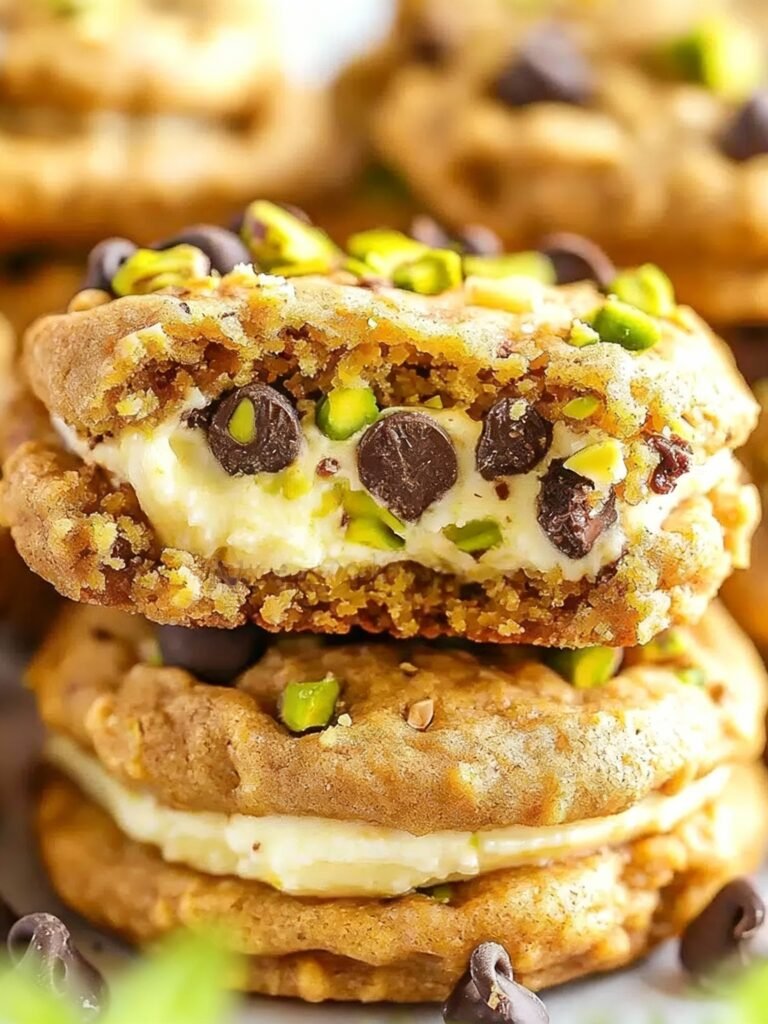 Cannoli Cream Sandwich Cookies Recipe
