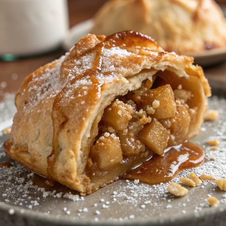 Easy Caramel Apple Pie Bombs Recipe