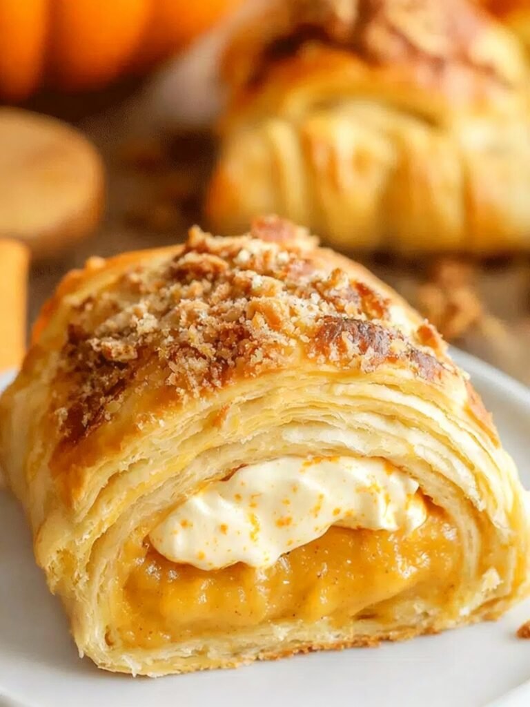 Cream Cheese Pumpkin Pie Crescent Rolls Recipe