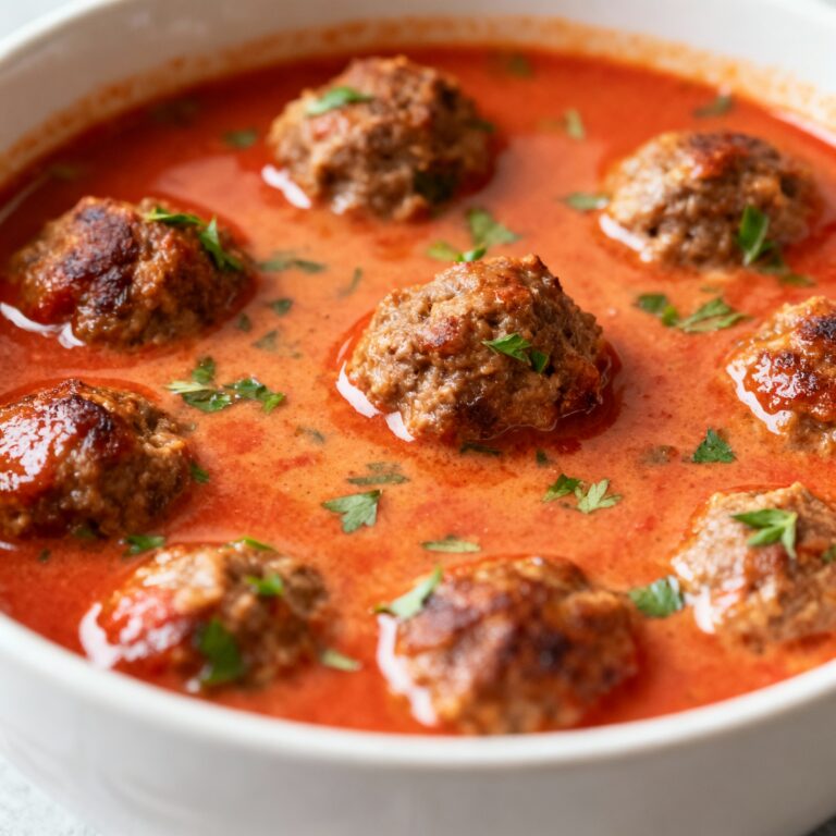 Creamy Italian Meatball Soup: Hearty Bowl of Comfort
