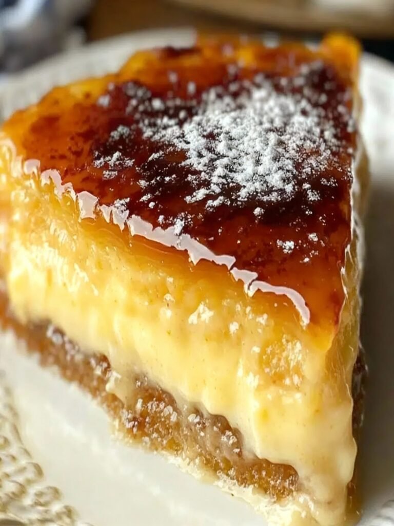 Creme Brulee Cake Recipe
