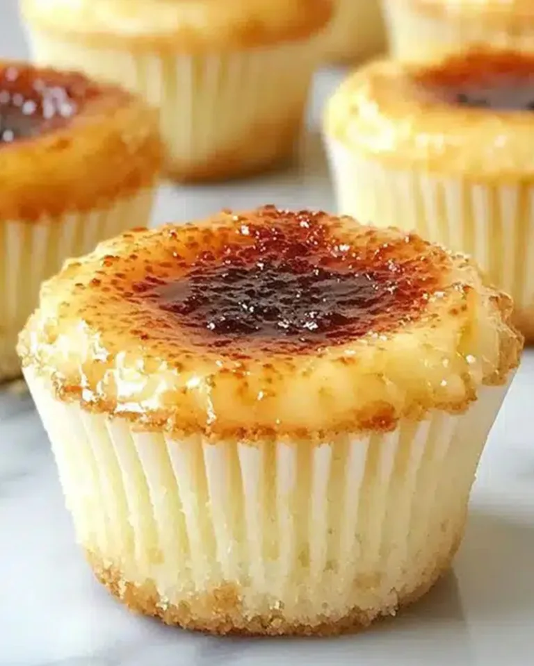 Ultimate Crème Brûlée Cheesecake Cupcakes Ready in 30 Minutes