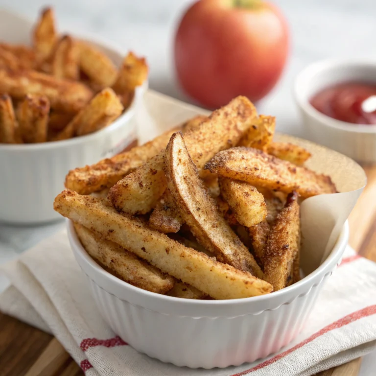 Crispy Air Fryer Apple Fries You Will Love