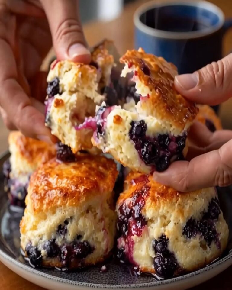 Easy Fluffy Blueberry Biscuits Ready in 30 Minutes