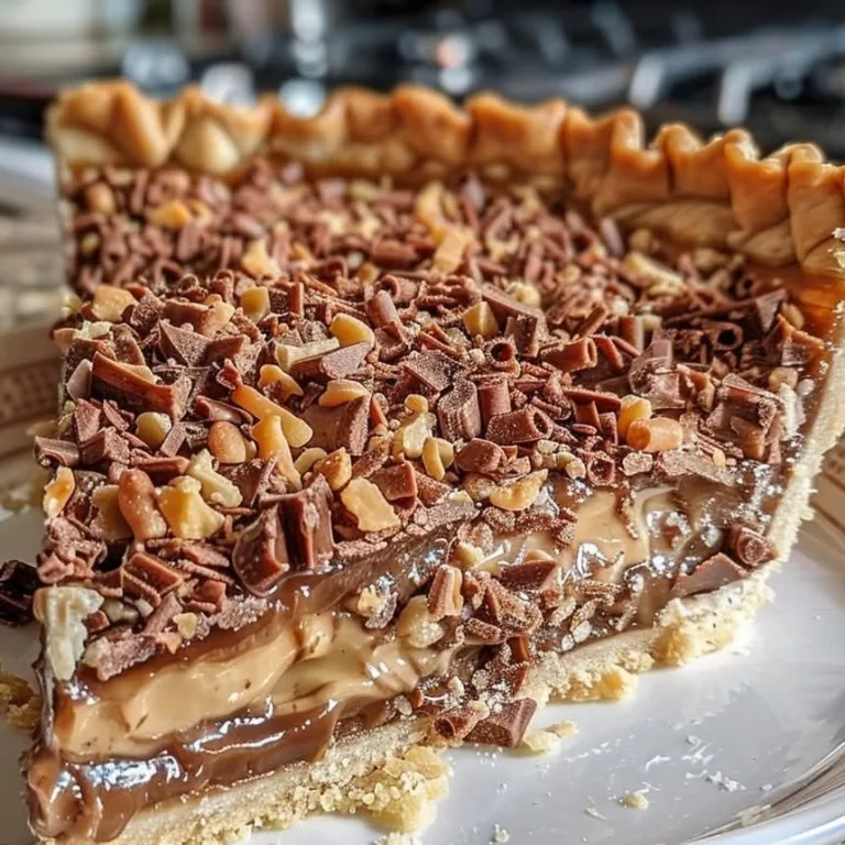 Ultimate Heavenly Salted Caramel Toffee Crunch Pie Recipe