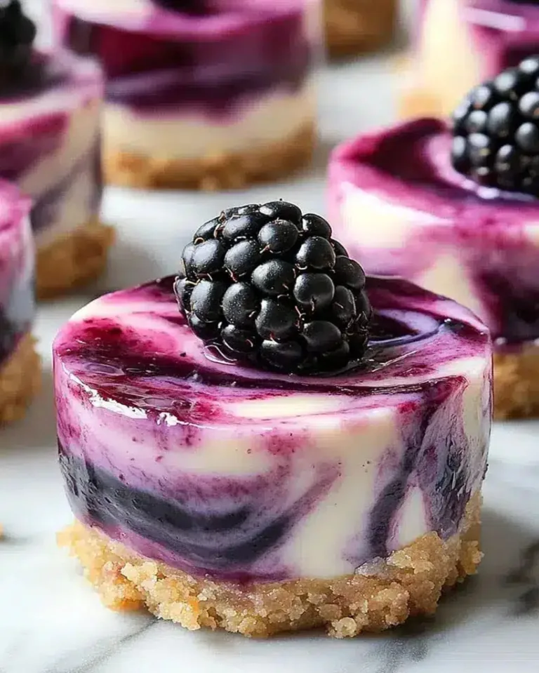 Best Blackberry Mini Cheesecakes Ready in 30 Minutes