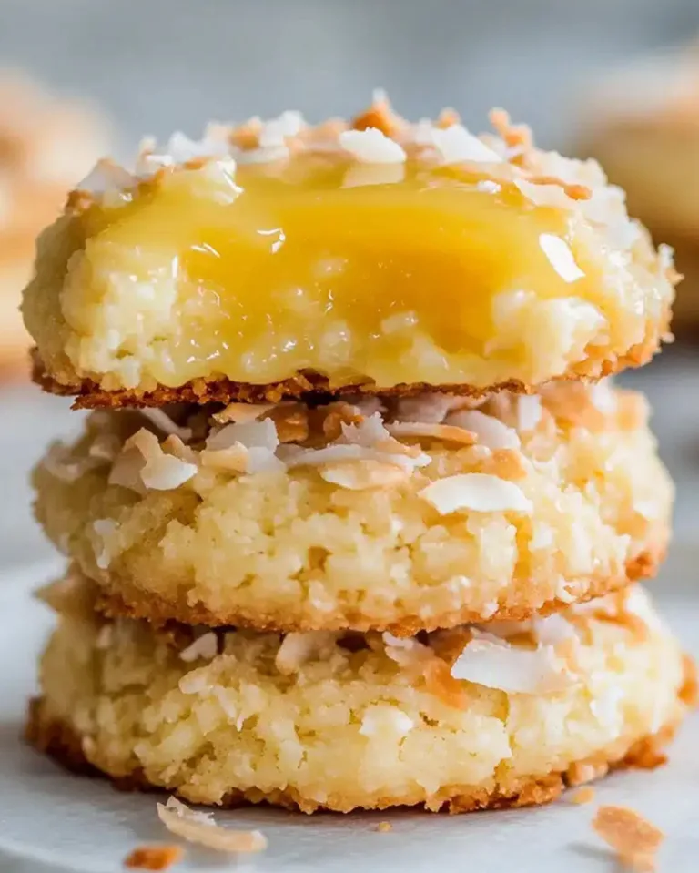 Easy Lemon Curd Coconut Cookies Ready in 30 Minutes