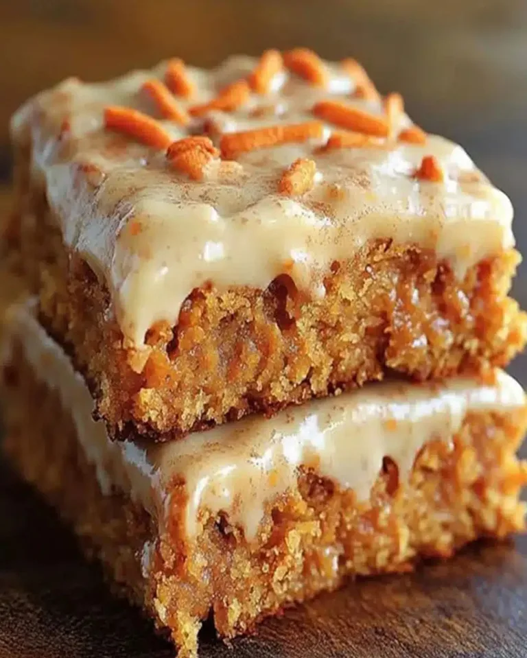 Ultimate Luscious Carrot Bars Recipe Ready in 30 Minutes
