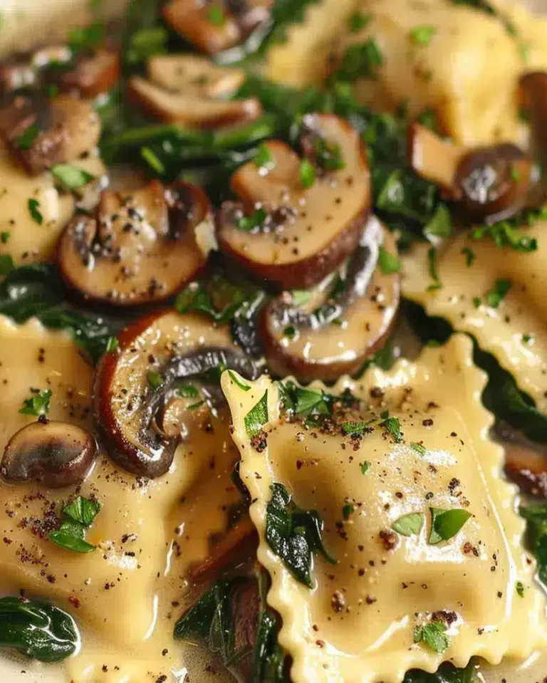 Easy Mushroom Ravioli Recipe Ready in 30 Minutes
