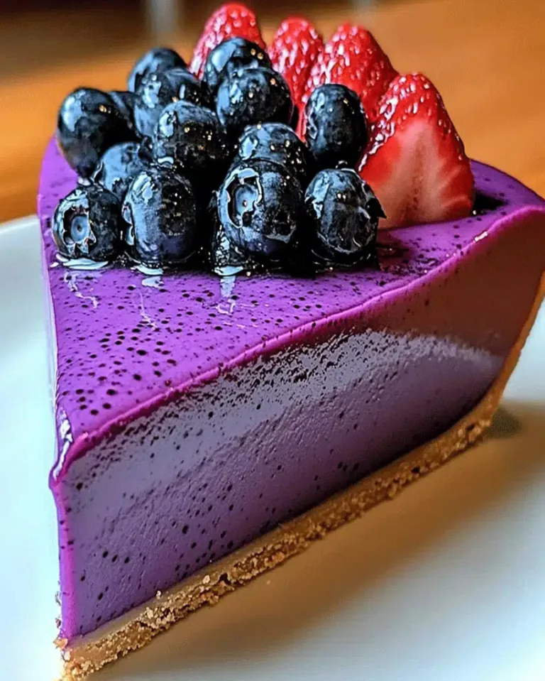 Easy No-Bake Vegan Blueberry Chia Seed Pie Ready in 30 Minutes