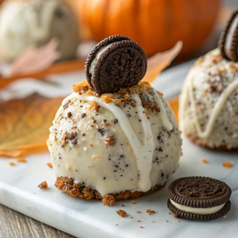 Easy Pumpkin Oreo Balls Recipe