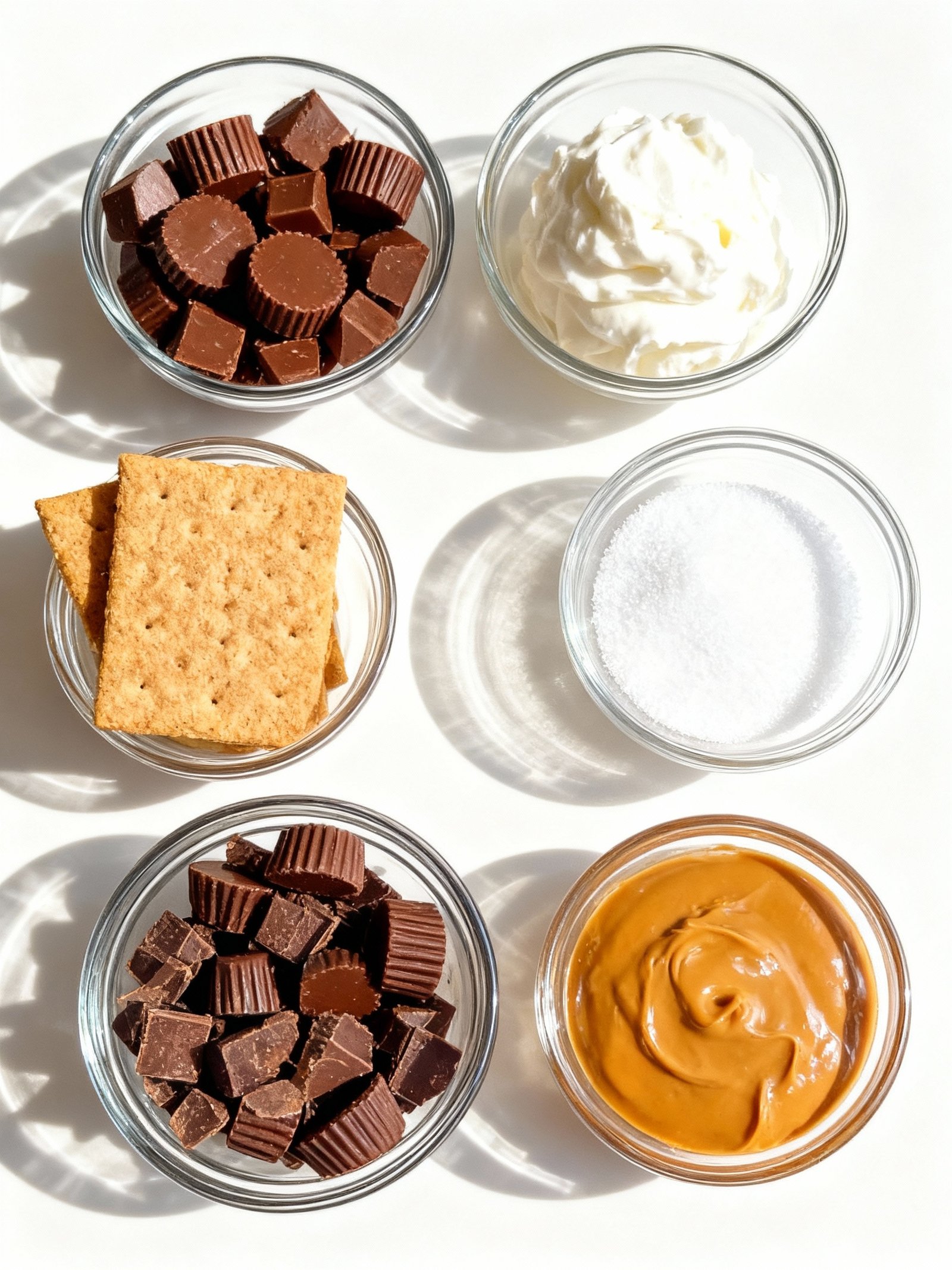 Reese's Peanut Butter Cup Cheesecake Recipe ingredients