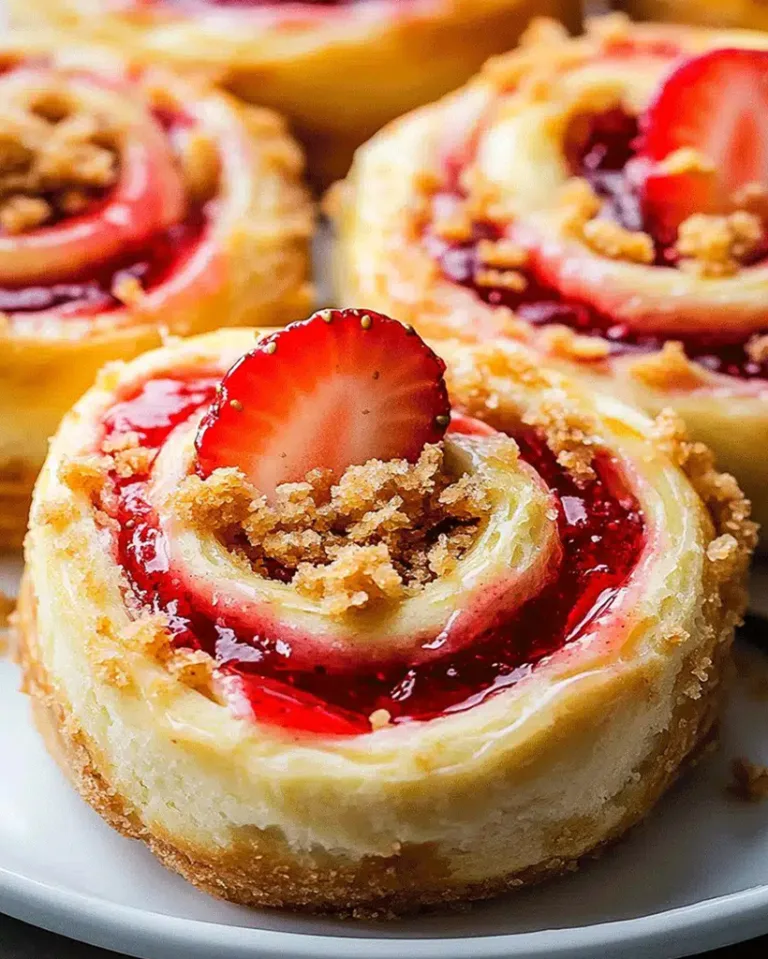 Easy Strawberry Cream Cheese Crumble Rolls Ready in 30 Minutes
