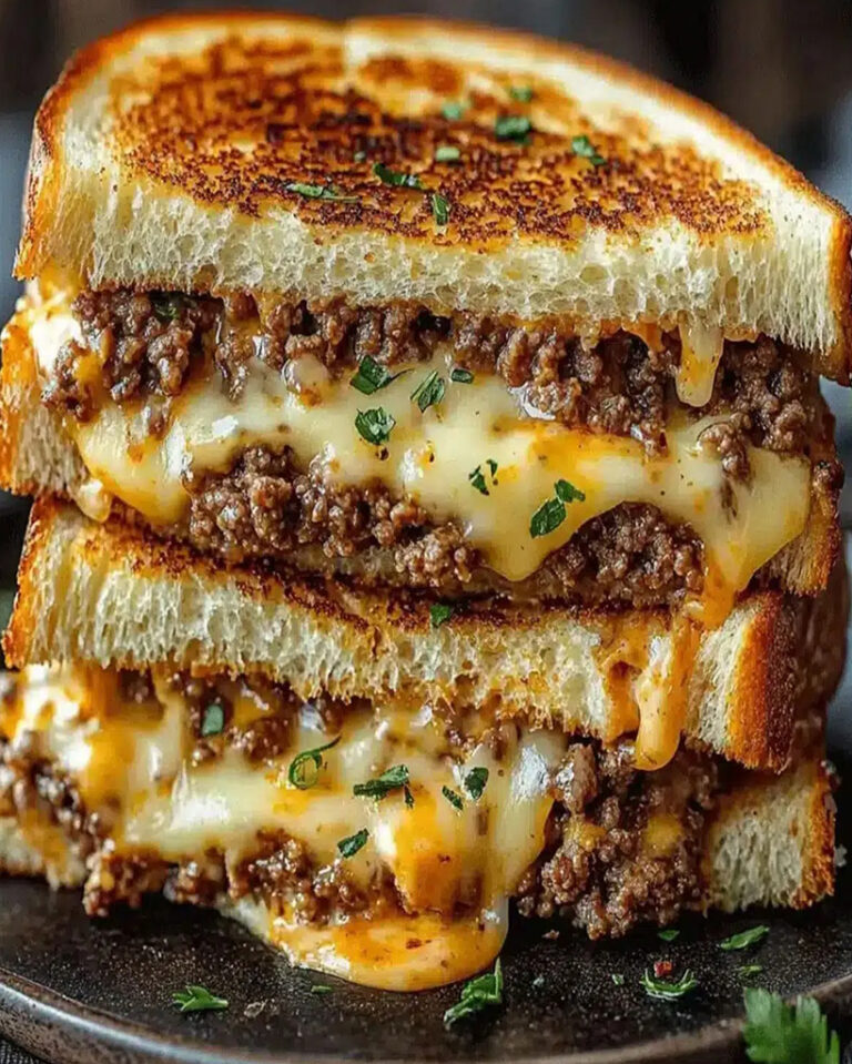 Ultimate Cheesy Ground Beef Melt – Ready in 30 Minutes
