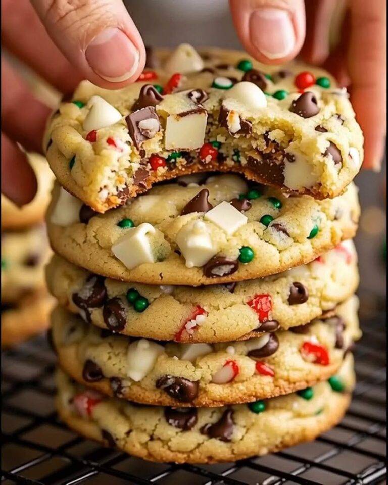 Easy Winter Wonderland Chocolate Chip Christmas Cookies