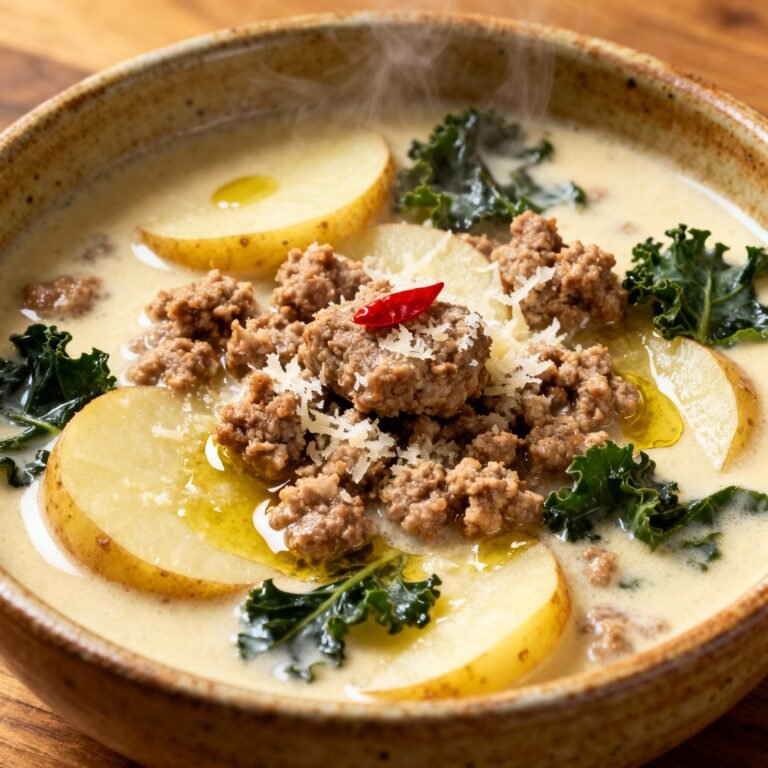 Zuppa Toscana – Creamy Italian Soup Like Olive Gardens